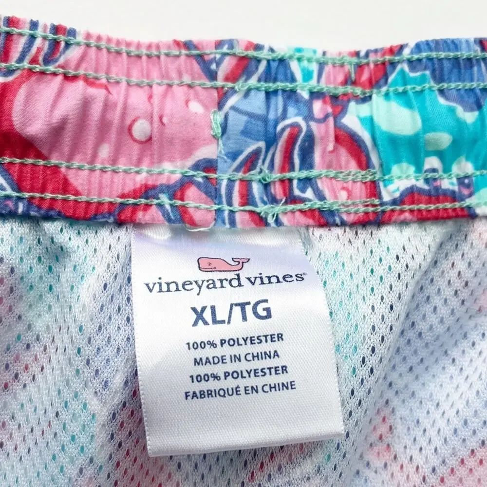 Vineyard Vines Crab Print Swim Shorts Trunks